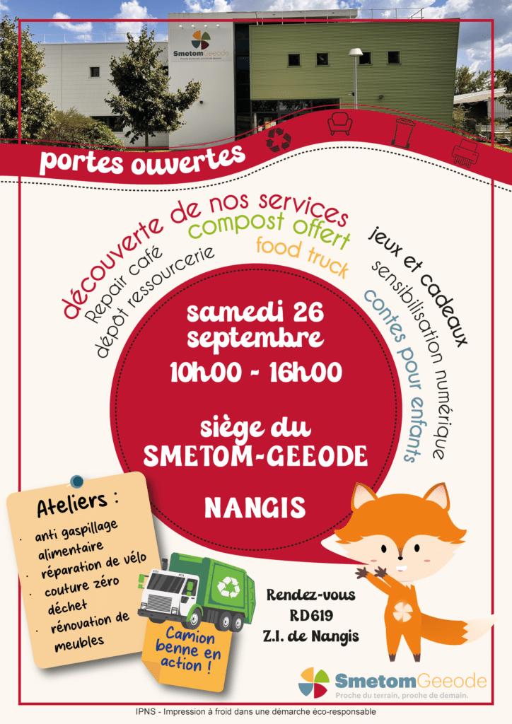 Journée Portes-Ouvertes du Smetom-Geeode à Nangis